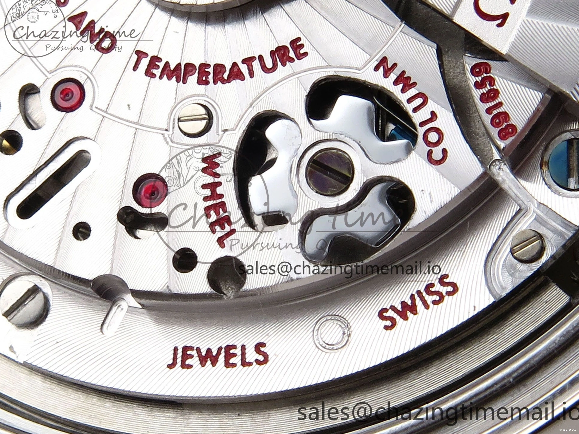 0306 Seamaster 300m Chrono SS YG OMF 1:1 Best Edition Blue Dial on SS YG Bracelet A Seasonal 7691